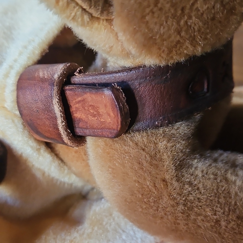 Tooled Leather CUSTOM Puppy And XSmall Dog Collars NEW - Picture 5 of 15